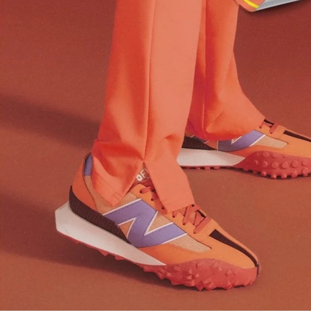 New Balance Rare Figs unisex Papaya Sneakers size 9 w or 7.5 m